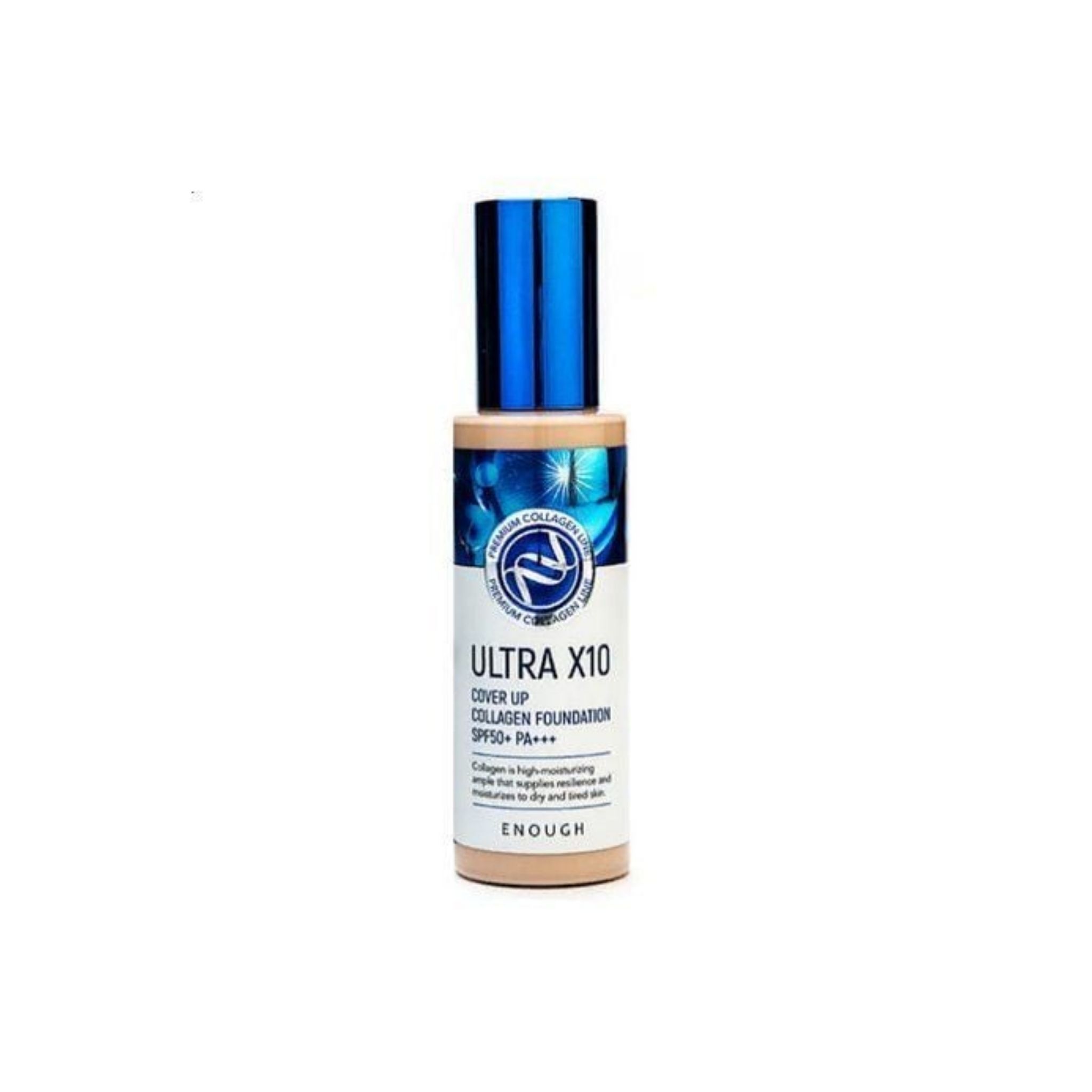Enough Kem Nền Collagen Ultra X10 Cover Up Foundation 100ml - 21