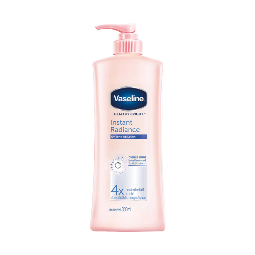 Vaseline Dưỡng Thể Healthy Bright Insta Radiance UV Tone-Up Lotion 350ml