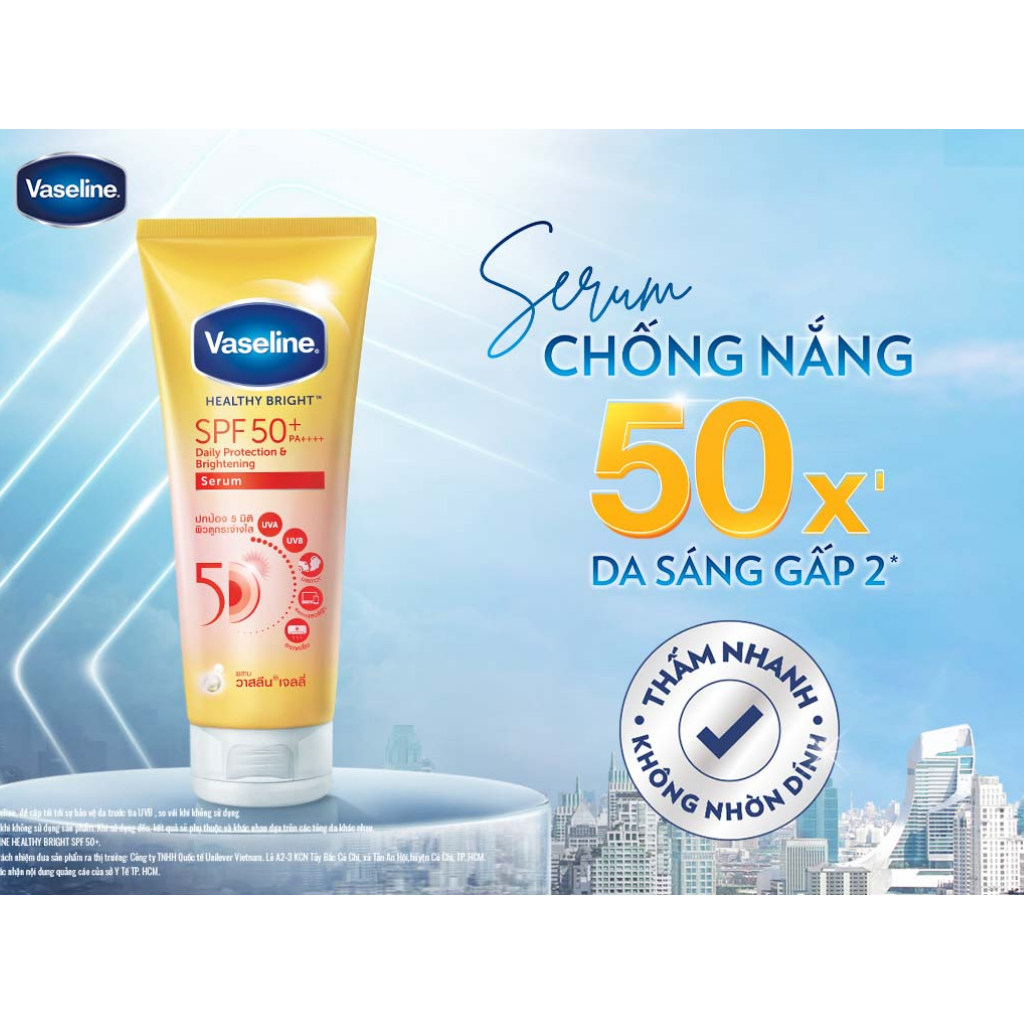 Vaseline Dưỡng Thể 50x Daily Protection 300ml