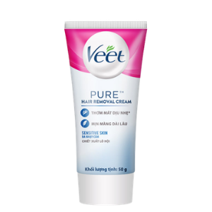 Veet Kem Tẩy Lông Pure Hair Removal Cream - Xanh Dương