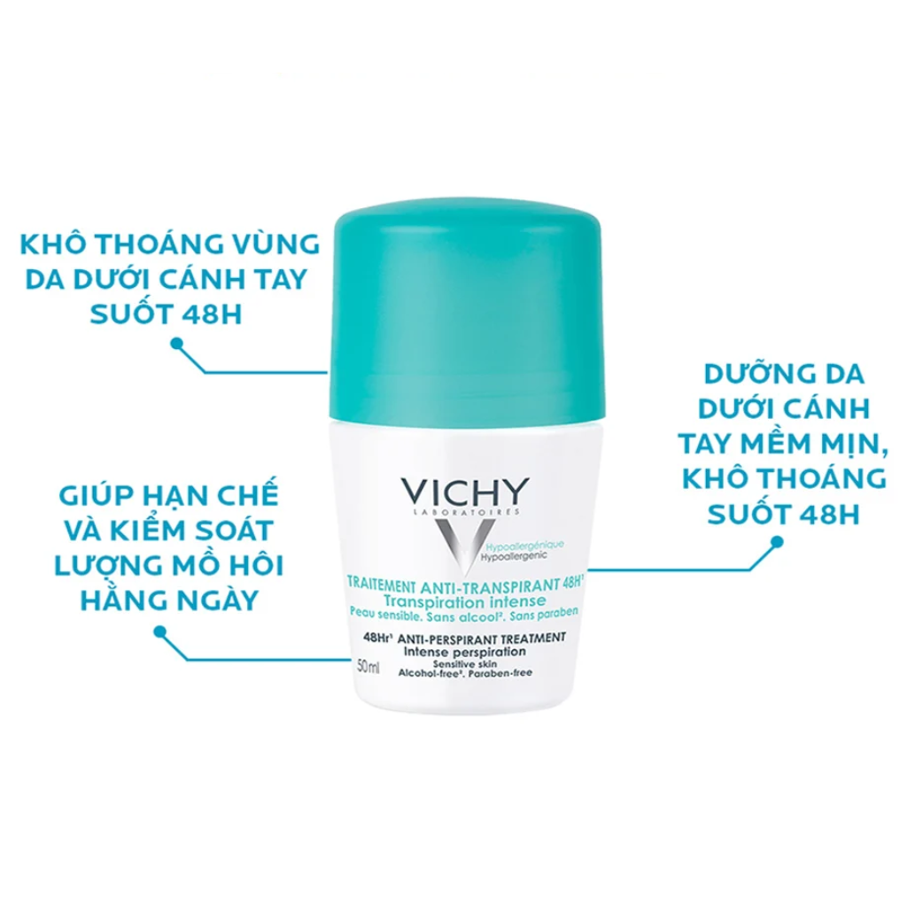Vichy Lăn Khử Mùi - Xanh Đậm