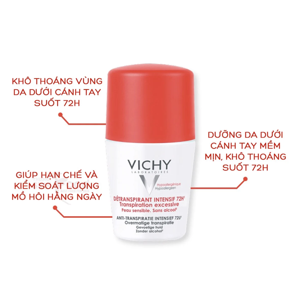 Vichy Lăn Khử Mùi - Xanh Đậm