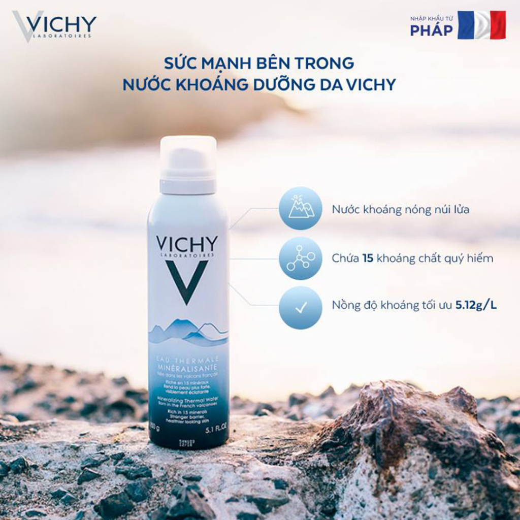 Vichy Xit Khoáng Mineralizing Thermal Water