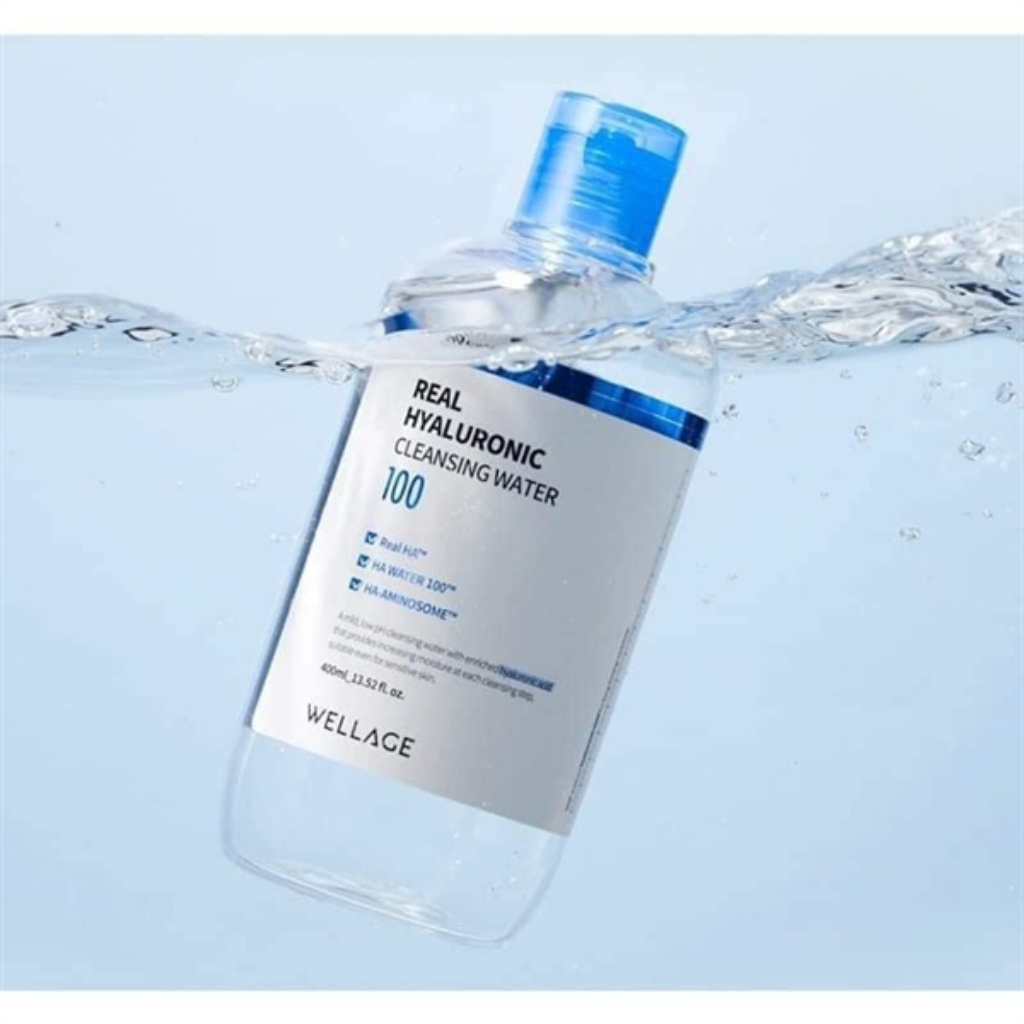 Wellage Tẩy Trang Real Hyaluronic Cleansing Water 100 400ml