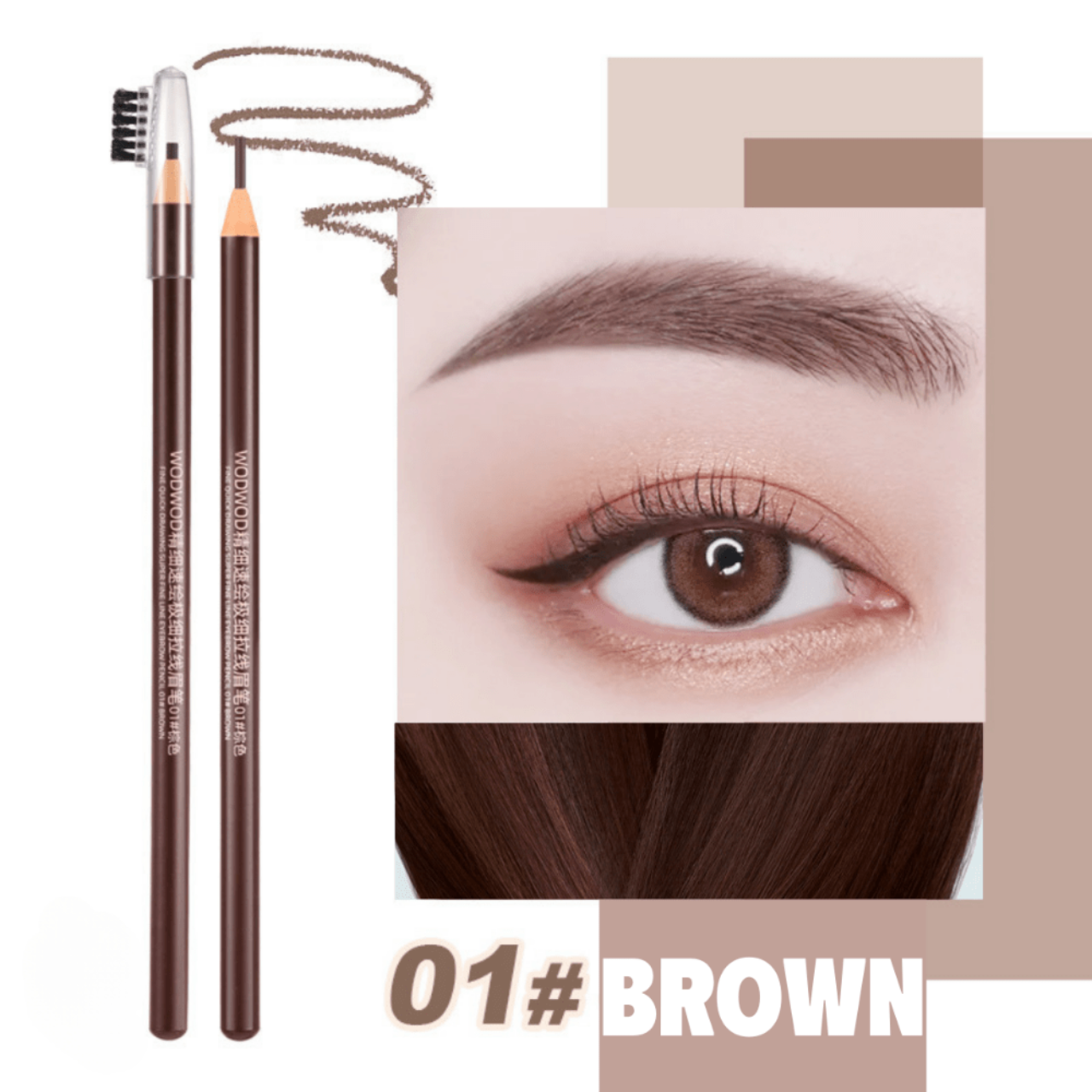 WODWOD Chì Kẻ Mày Eyebrow Pencil D/C