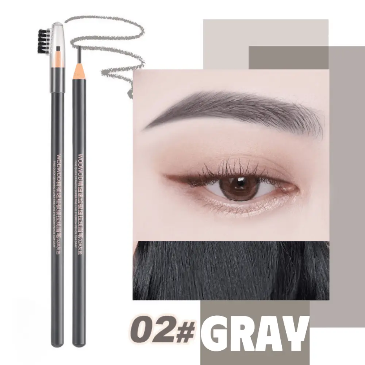 WODWOD Chì Kẻ Mày Eyebrow Pencil - 04