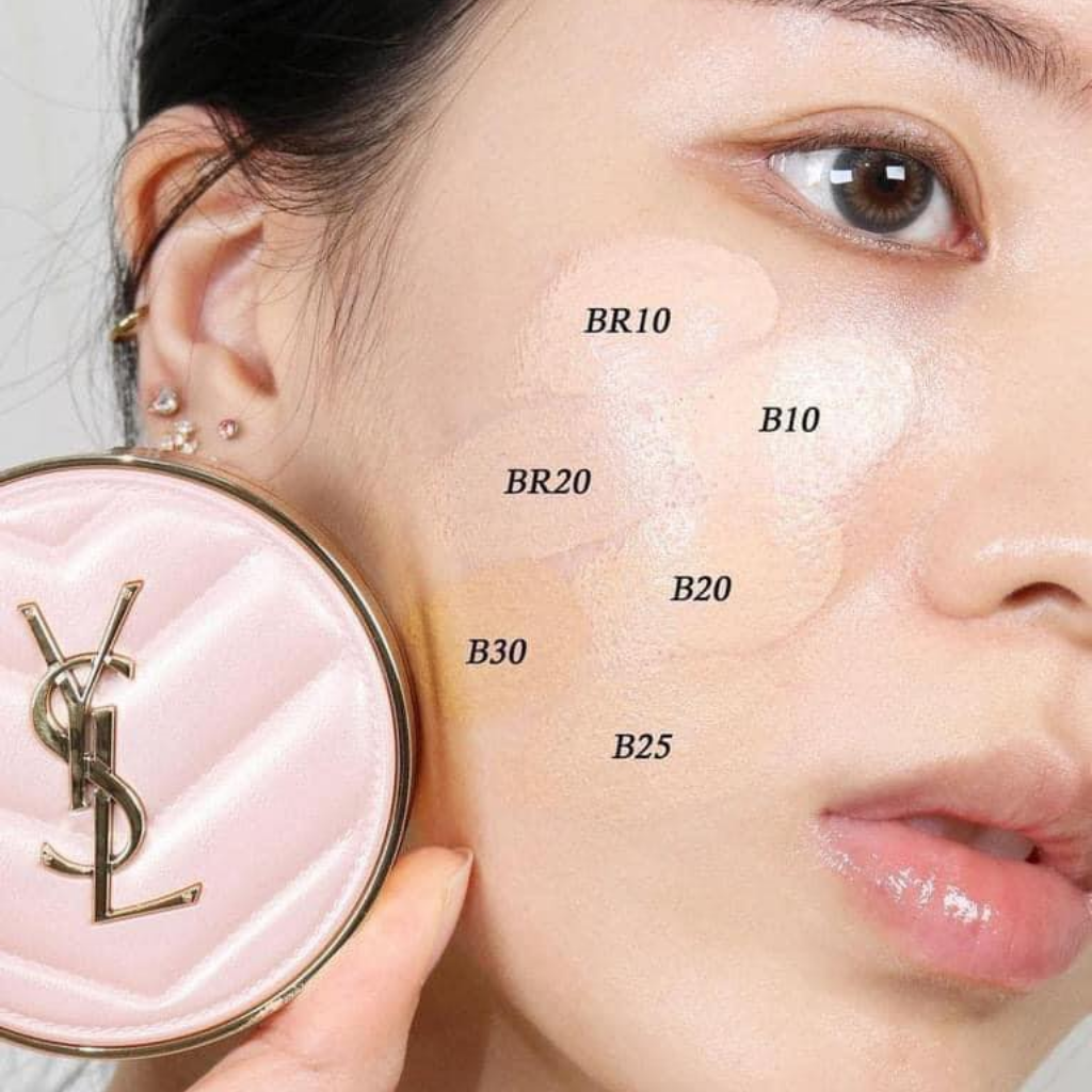 Yves Saint Laurent Touche Eclat Glow Pact Cushion SPF 23 - Vỏ Hồng