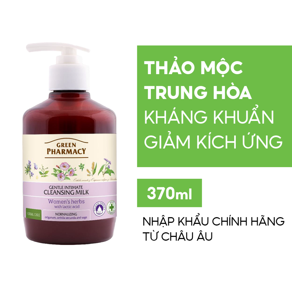 DL - 2/2026 - Zelenaya Apteka Dung Dịch Vệ Sinh 370ml