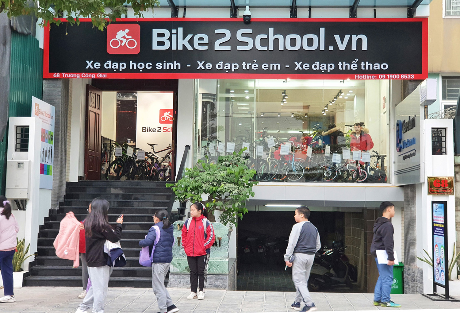 Cửa hàng Bike2school 68 Trương Công Giai