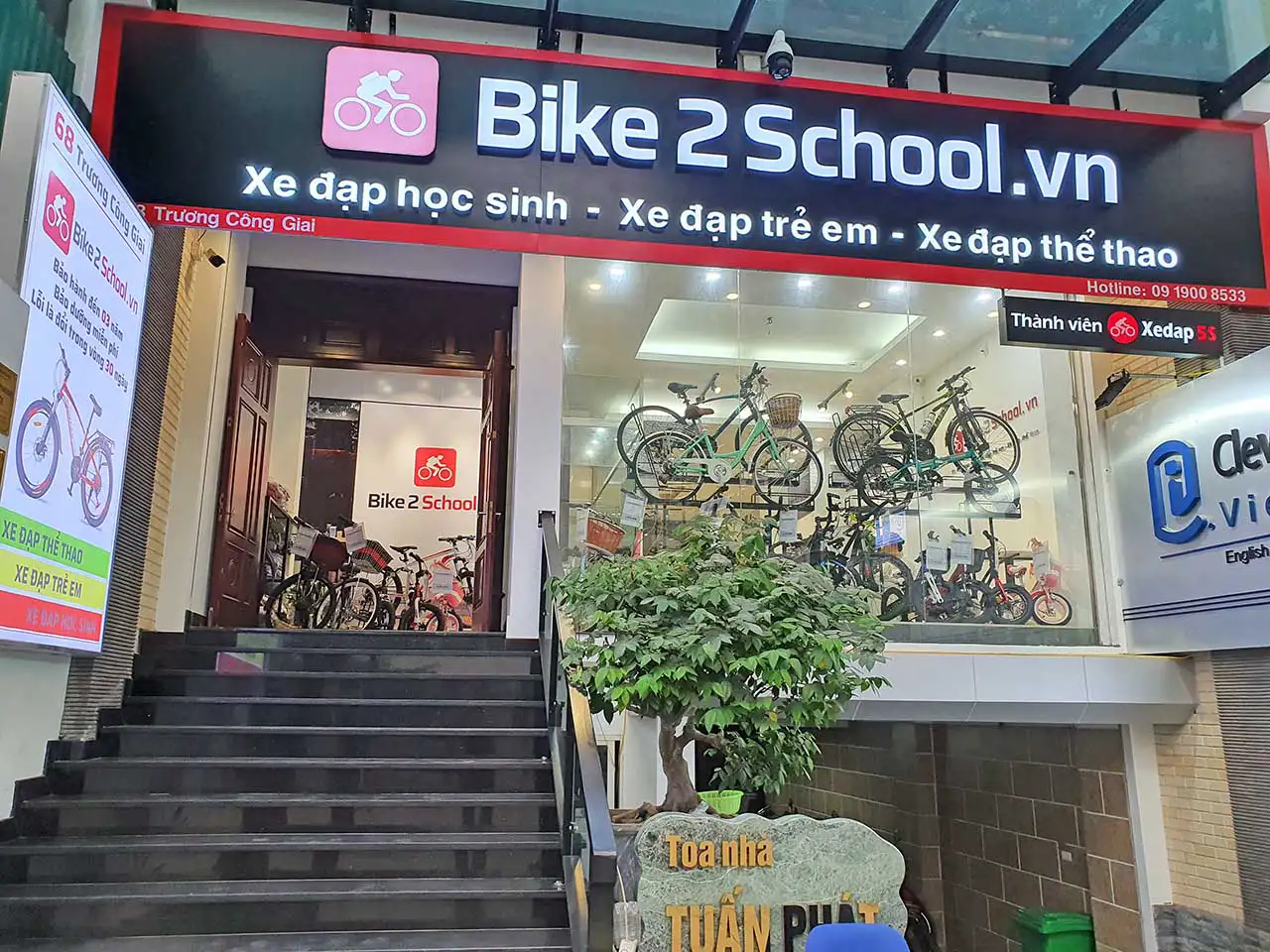 cửa hàng xe đạp bike2school