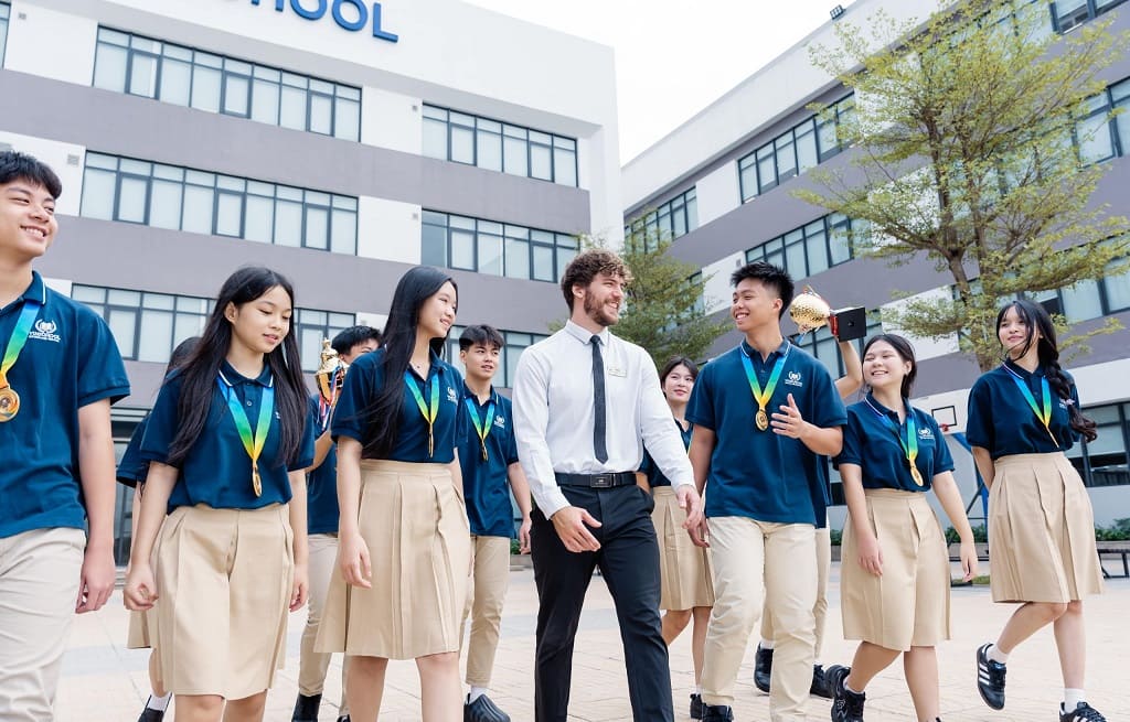 môi trường giảng dạy chương trình giáo dục định hướng quốc tế vinschool