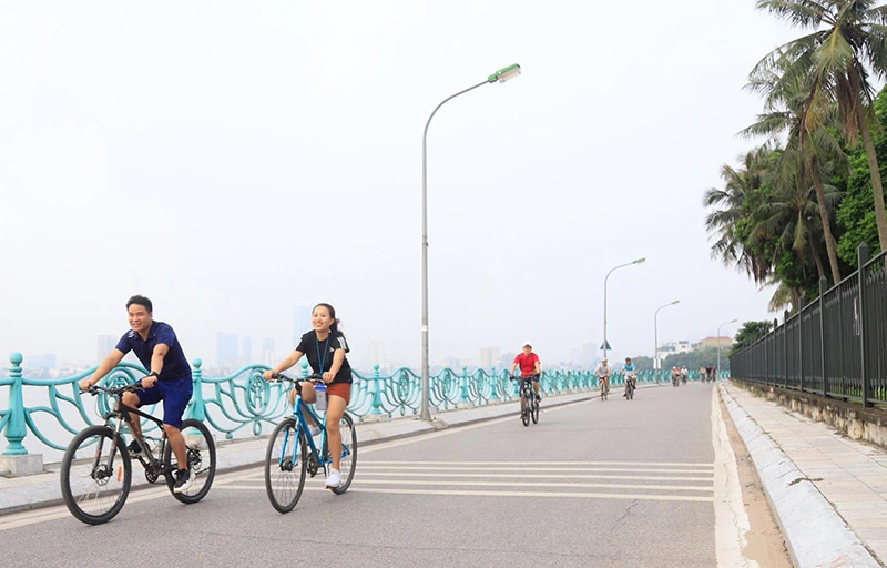 thời điểm đạp xe