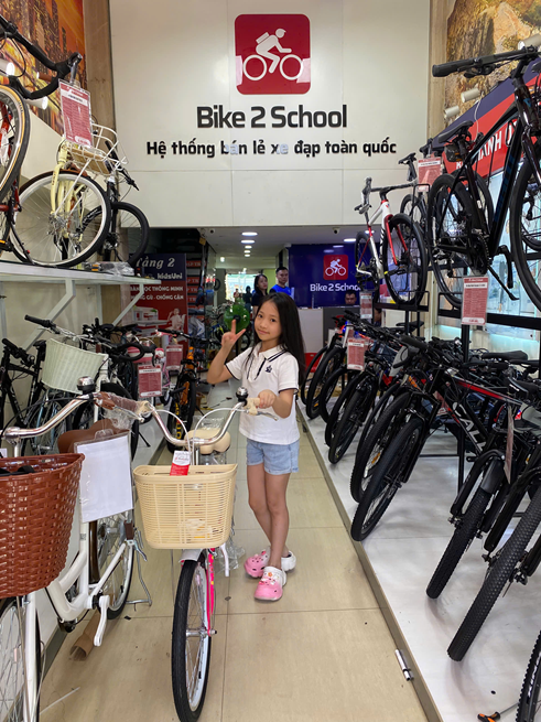 Xe đạp trẻ em Thống Nhất tại Bike2School