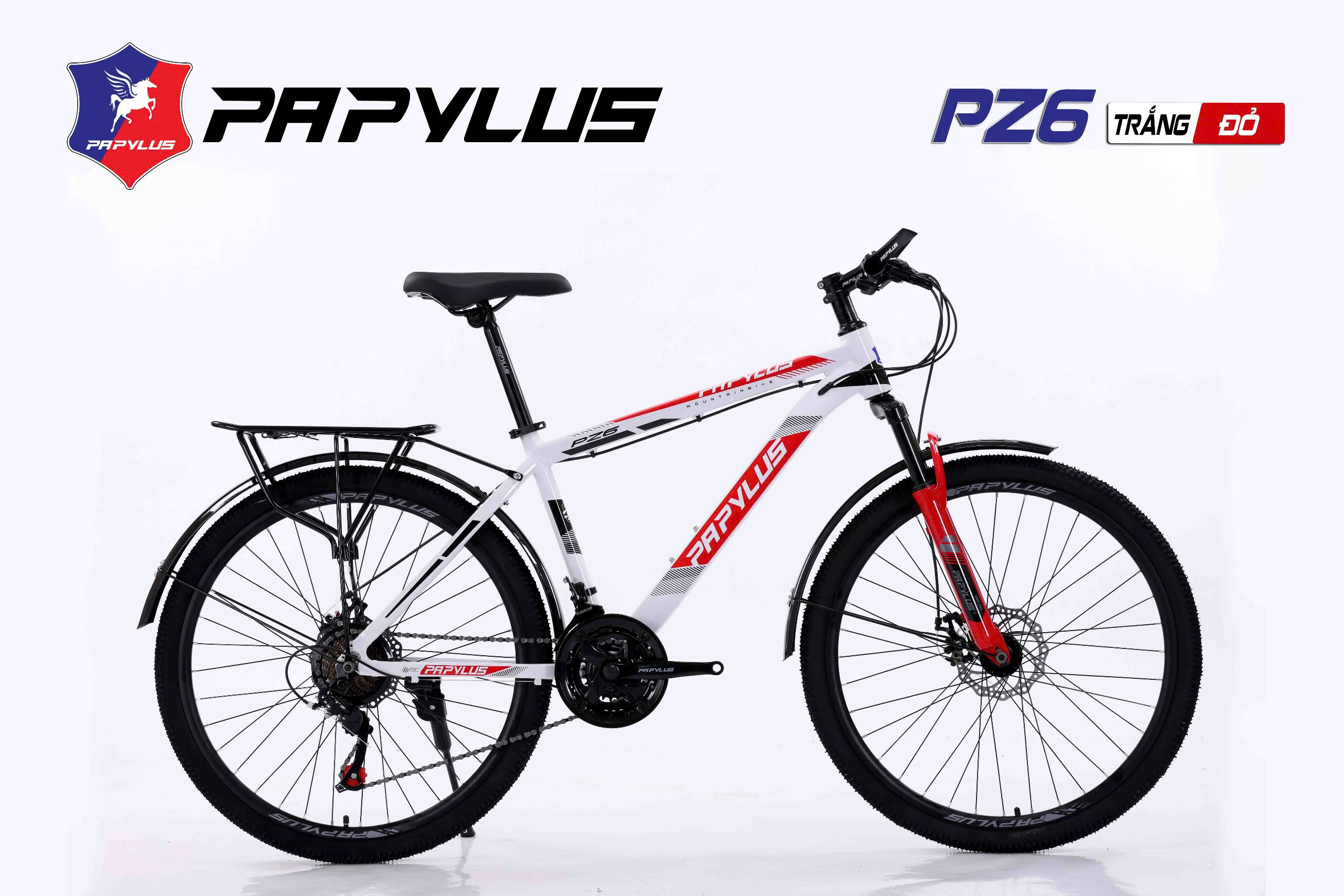 Xe đạp địa hình Papylus PZ6 | Bike2School - Hệ thống bán lẻ xe đạp