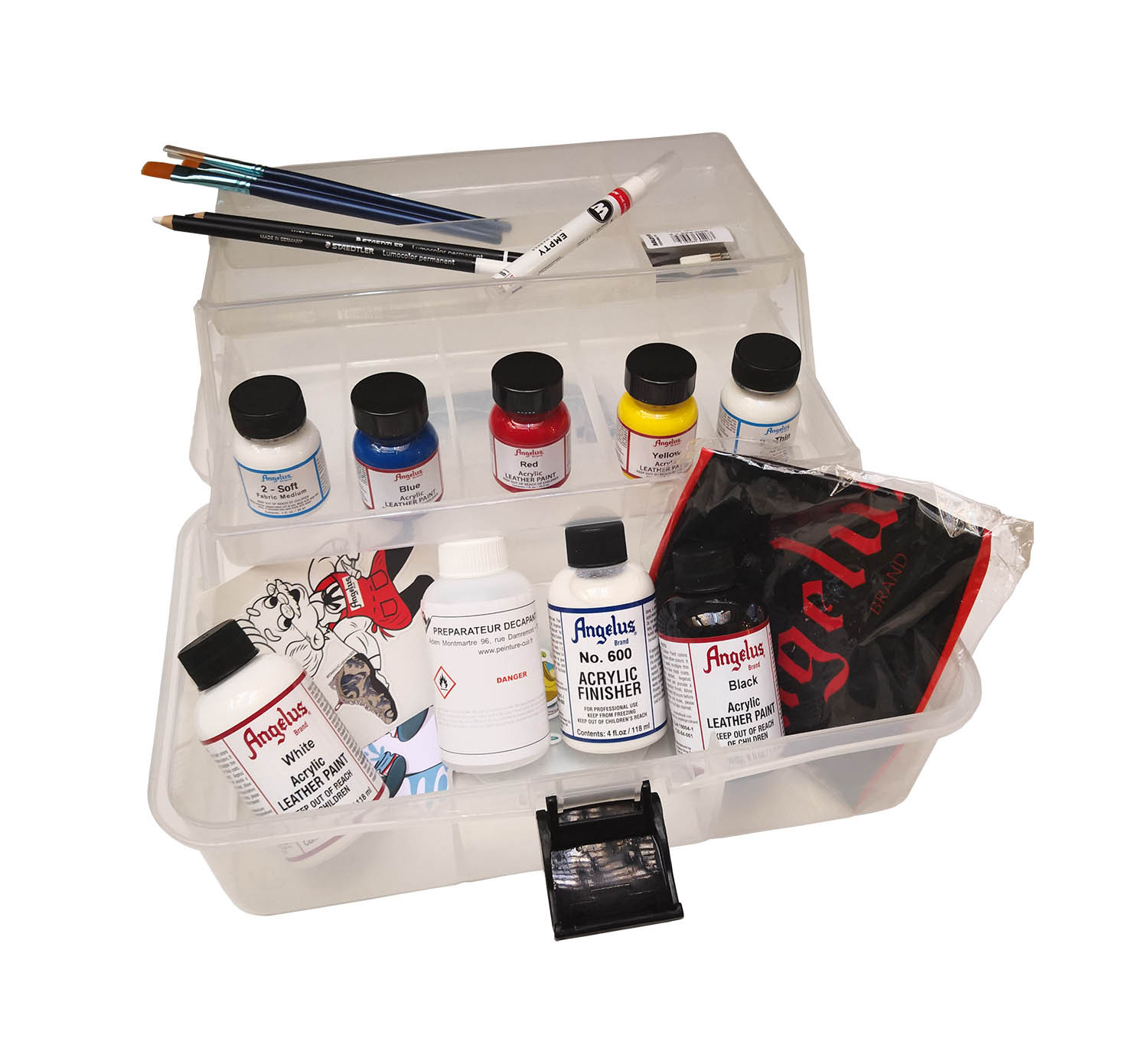 Dung môi pha màu Angelus 2-Soft (Vẽ trên vải canvas, mesh) (1Oz)