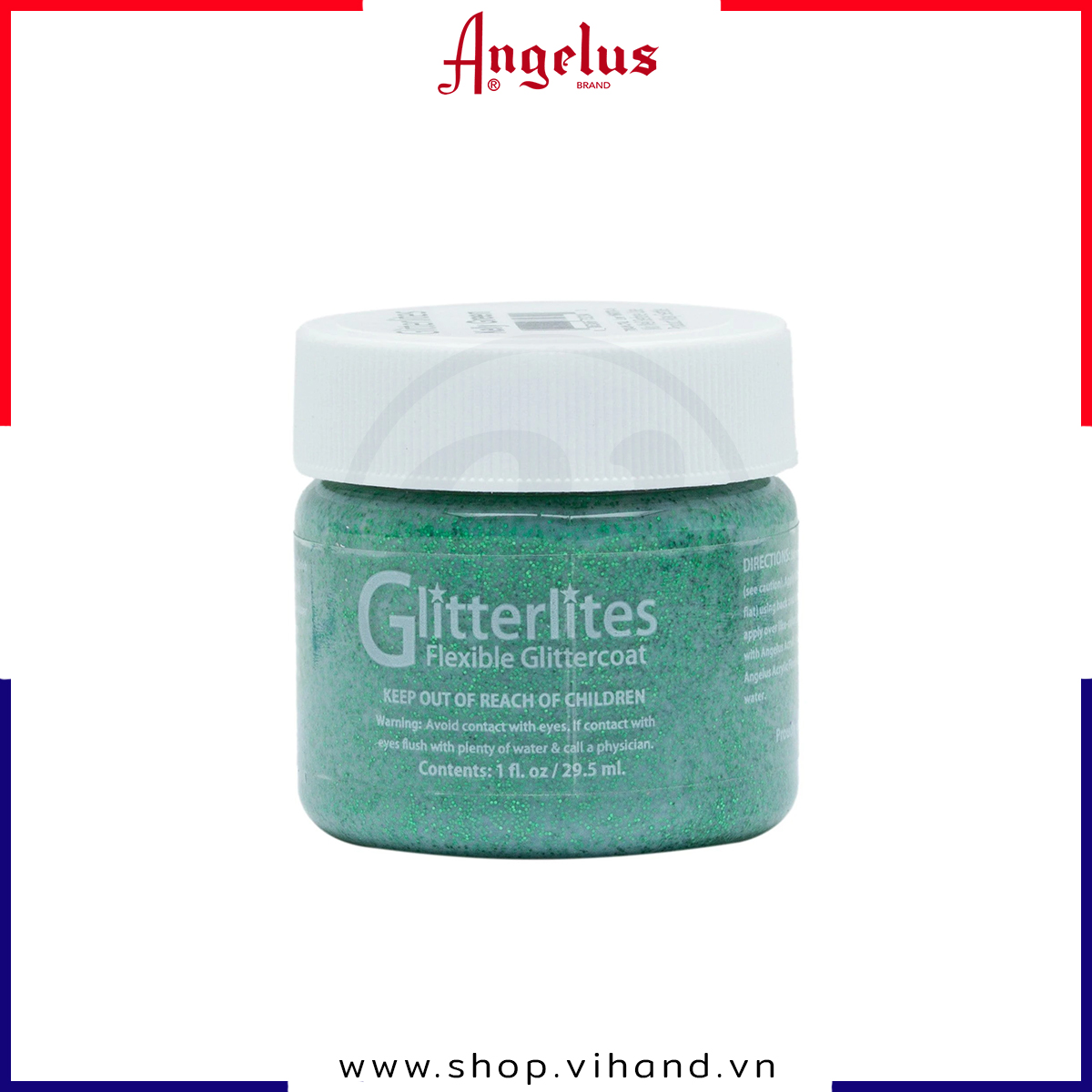 Angelus Flexible Glittercoat - Kelly Green