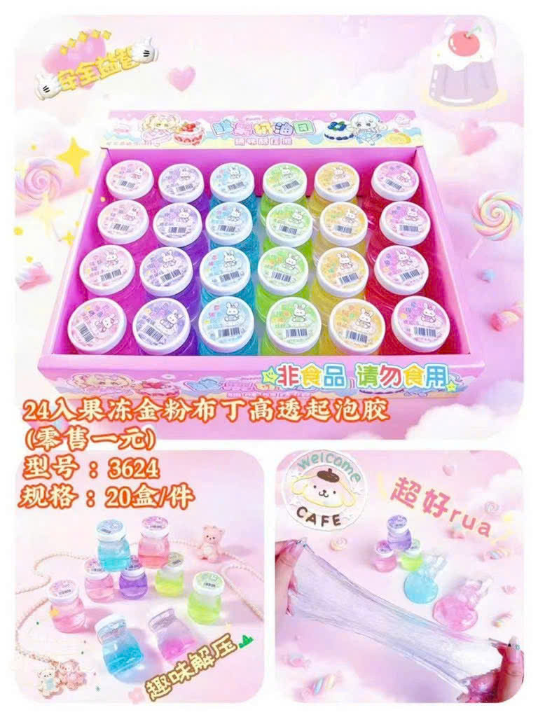 CÁC LOẠI SLIME PHỔ BIẾN – BẠN THÍCH LOẠI NÀO NHẤT? 🌷