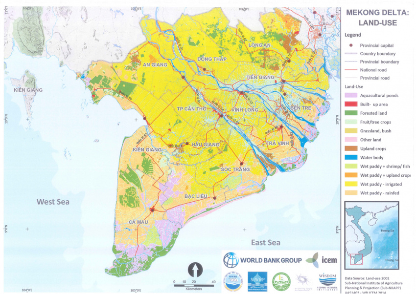 Miền Tây có bao nhiêu huyện Châu Thành | Chúng nằm ở các tỉnh nào?