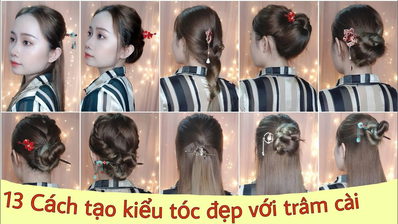🌸 Trâm Cài Tóc – Phụ Kiện Nhỏ Cho Mái Tóc Dịu Dàng