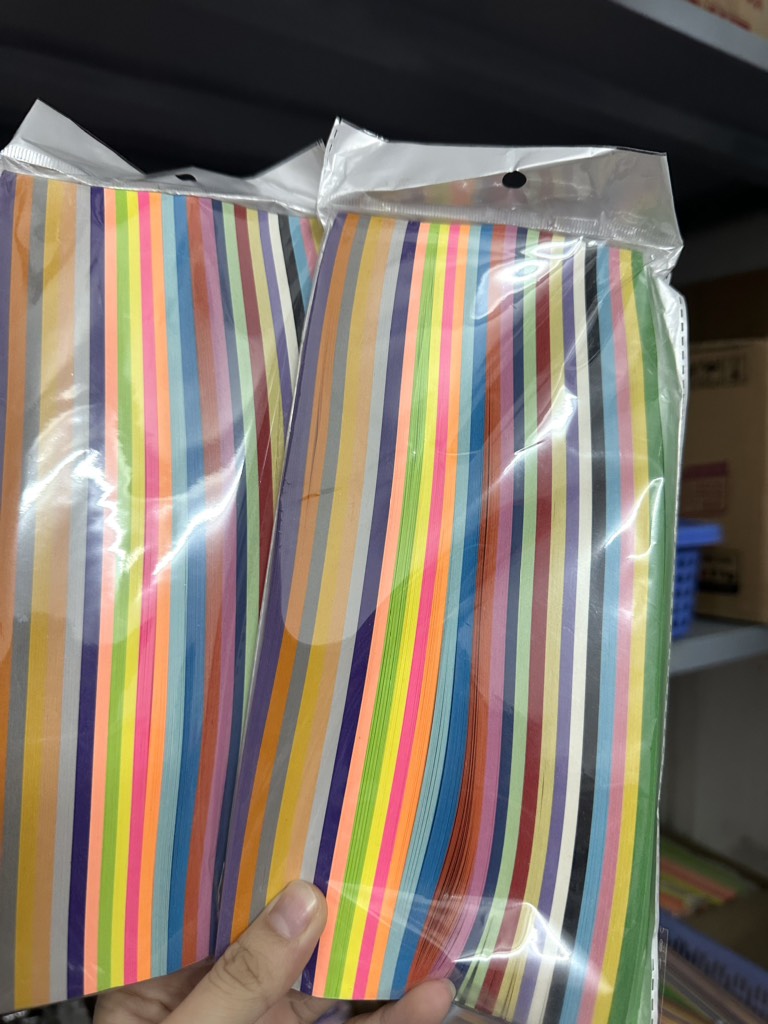 Giấy Gấp Sao Nhiều Màu RC502