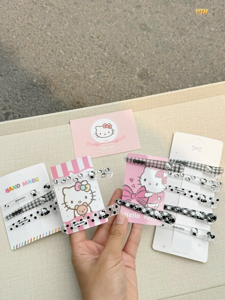Set 10 Kẹp Mái Hoạt Hình RCKM3502