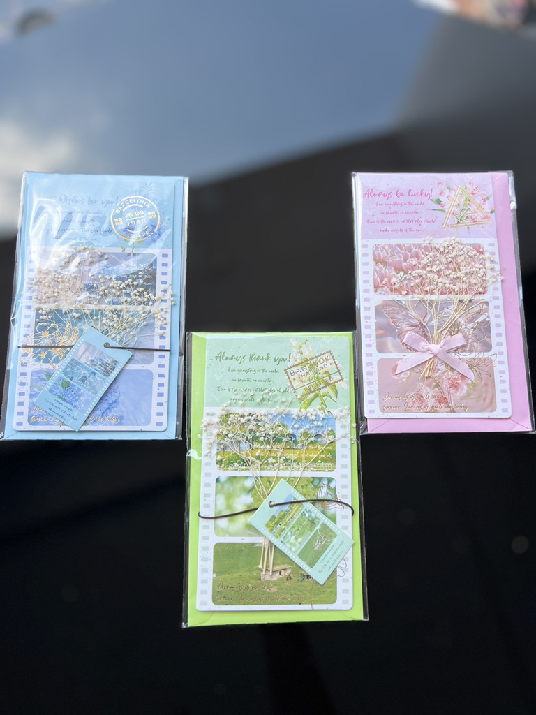 Set 10 Thiệp Hoa Mix Mẫu RC2632