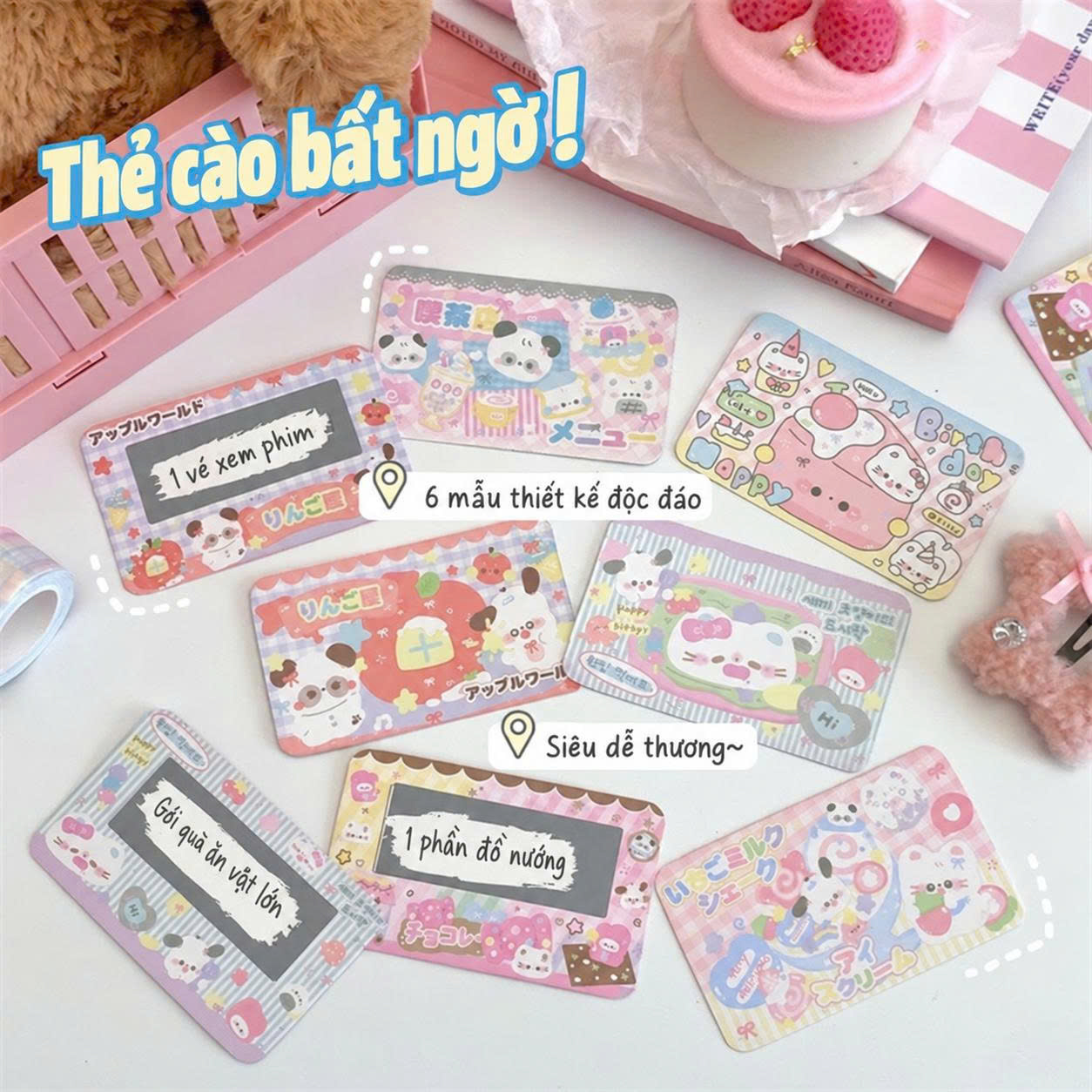 SET 20 Thẻ Cào Tự Viết RCTHIEP3064