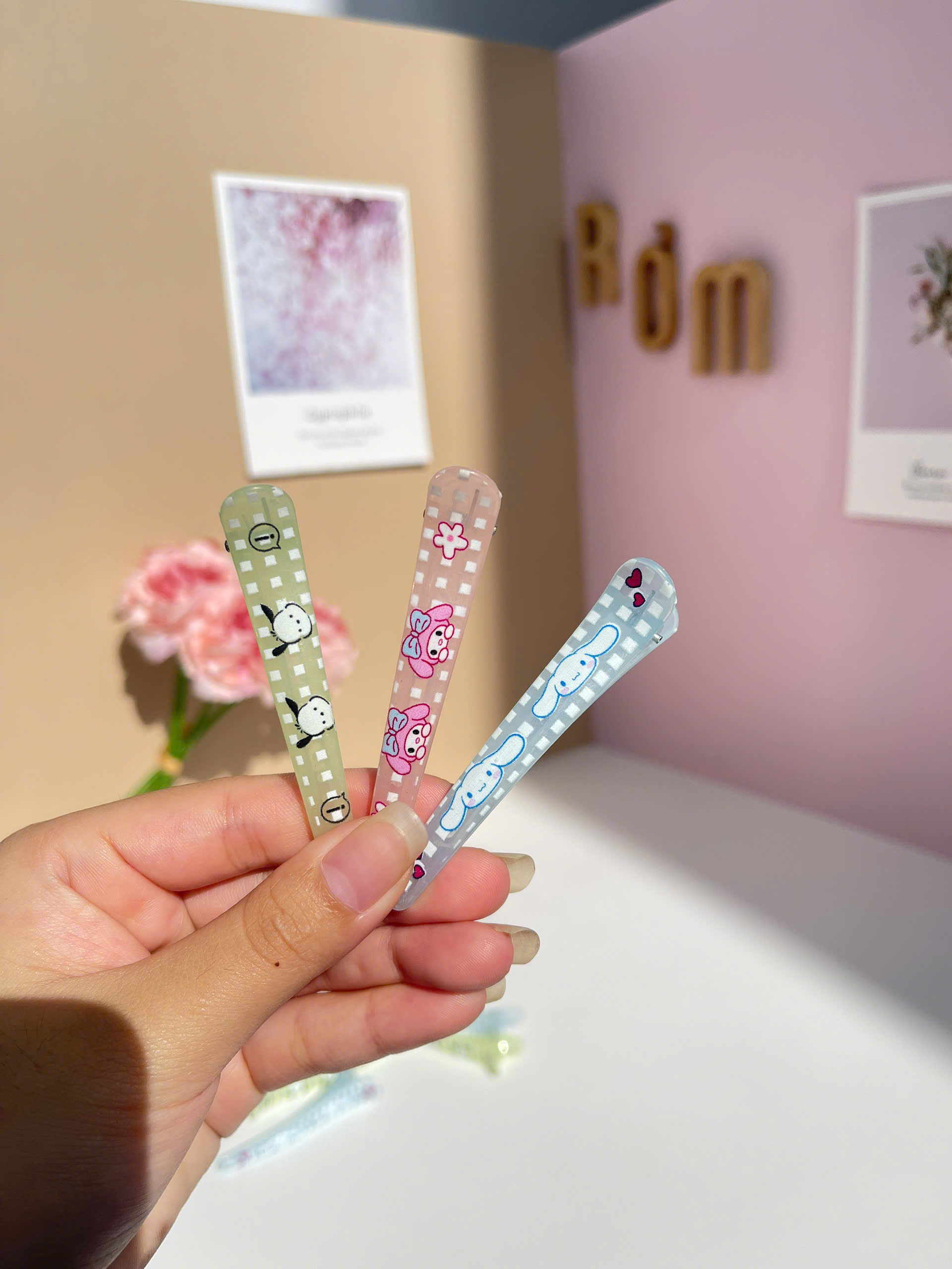 Set 10 Kẹp Mái Hoạt Hình RCKM3502