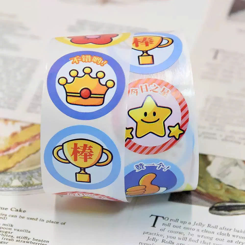 Cuộn 500 Sticker Thưởng RCSTK472