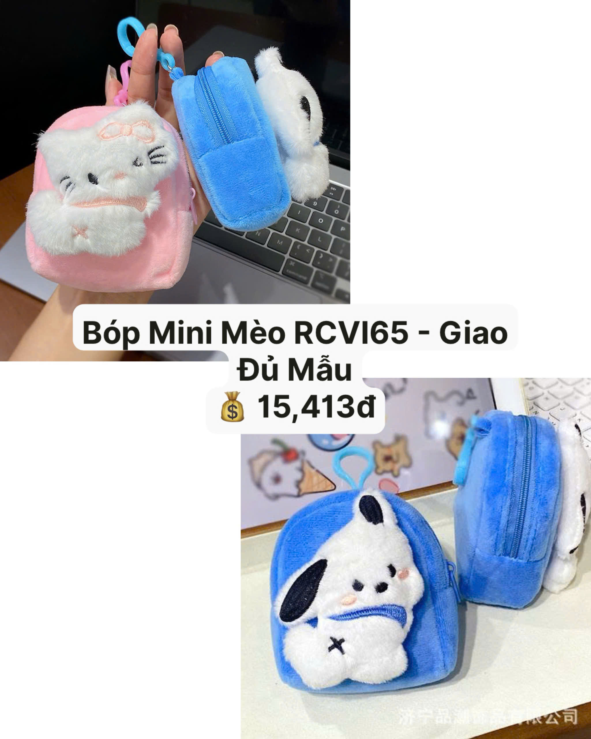 Bóp Mini Mèo RCVI65