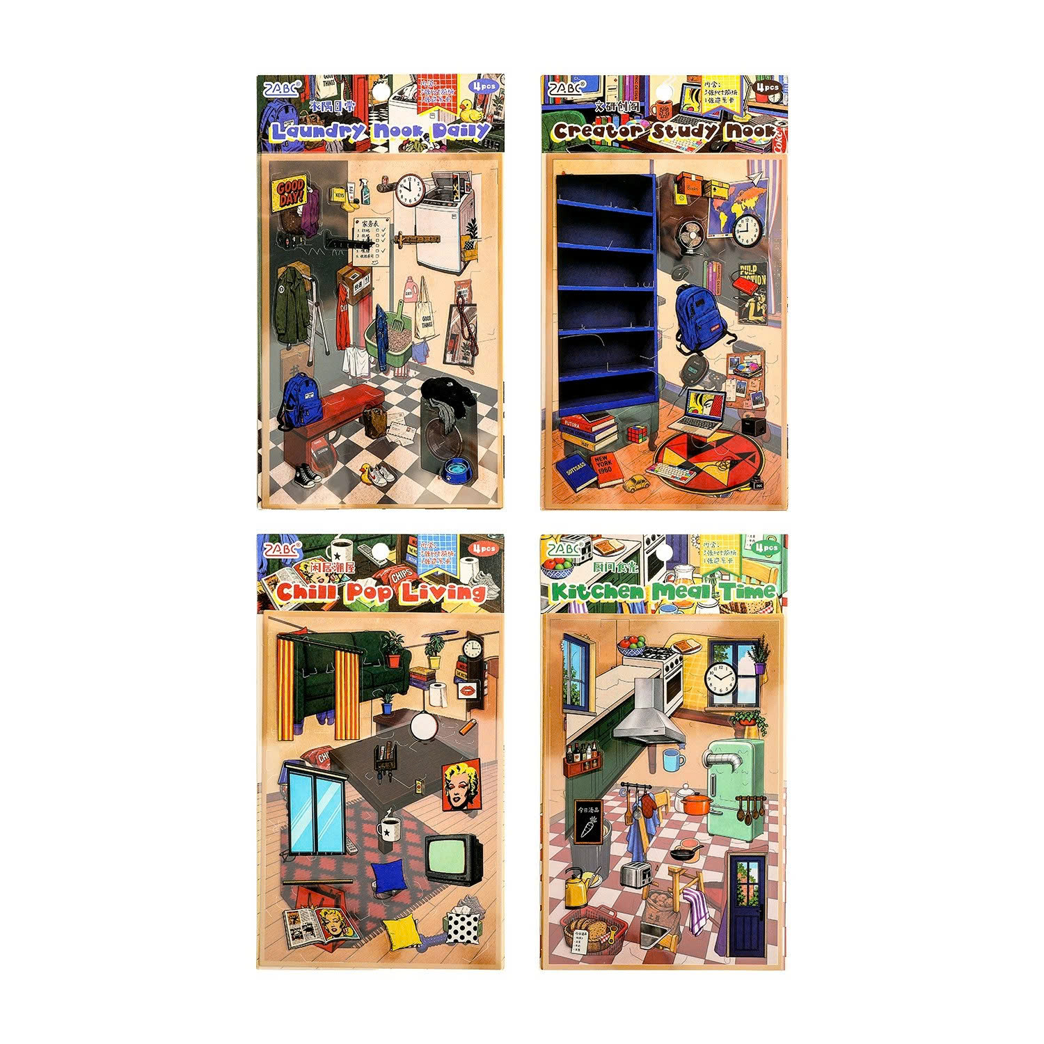 Set 10 Sticker RCSTK253