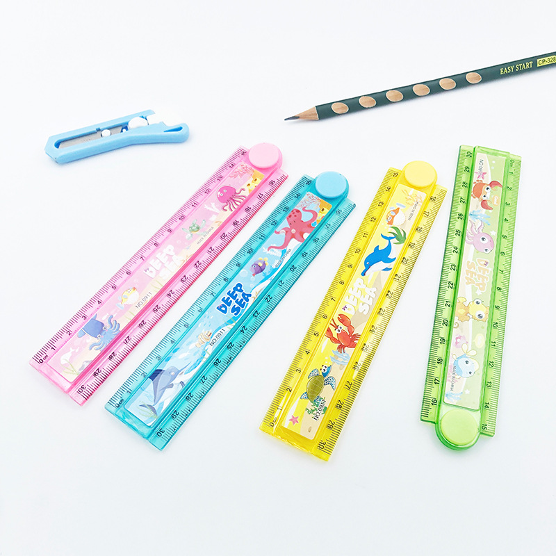 Set 10 Thước Kẻ 30cm Gấp RCTH40