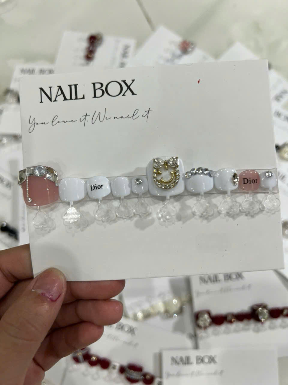 Nail Box Chân Kèm Dũa