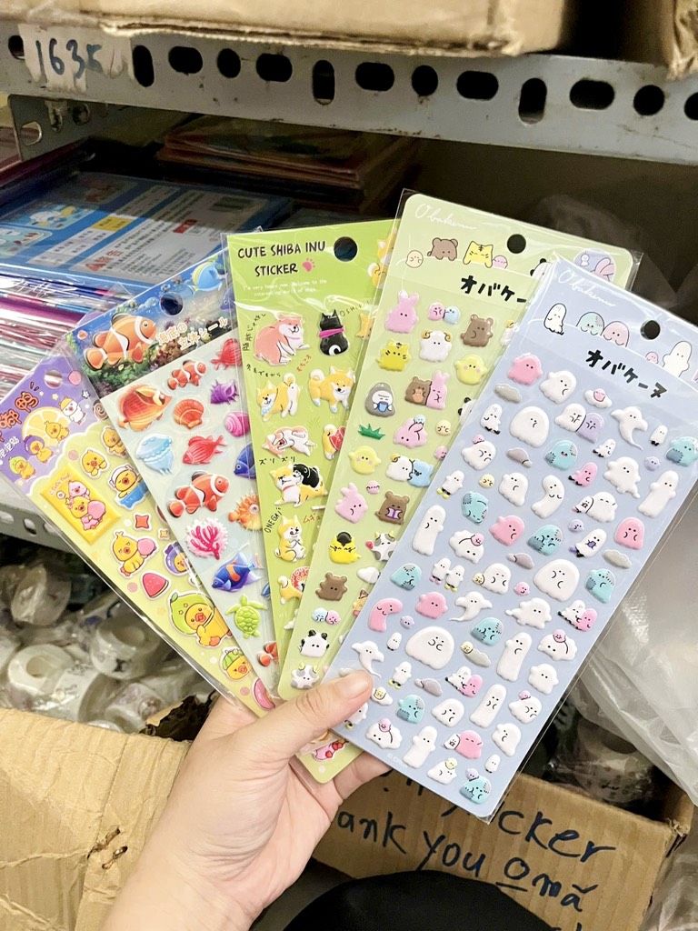 Set 10 Sicker Nổi RC2540