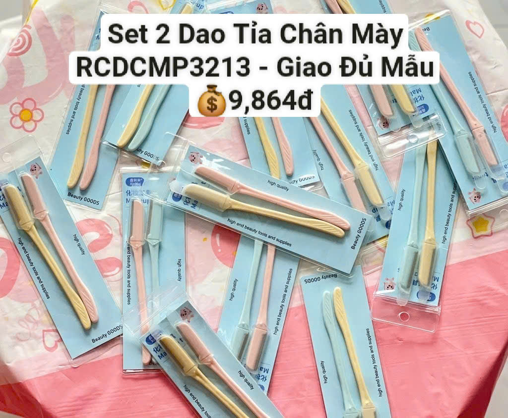 Set 2 Dao Tỉa Chân Mày RCDCMP3213