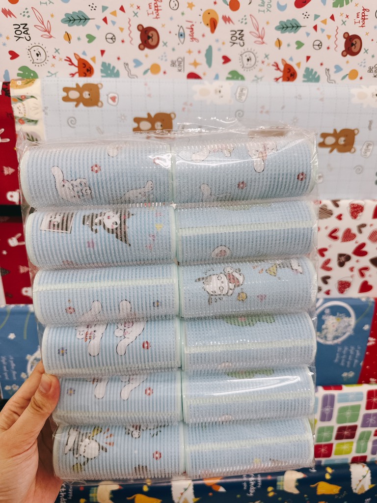 Set 12 Lô Dán Mái IN Hình ND072