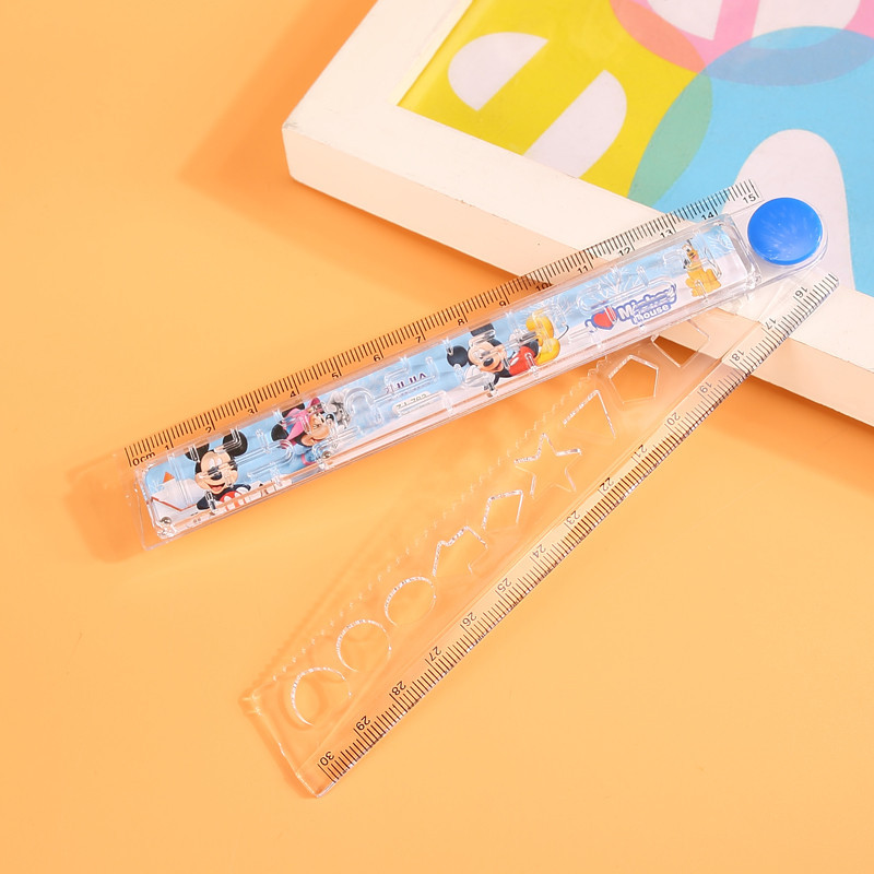 Set 10 Thước Thước Kẻ Học Sinh Bằng Nhựa Mê Cung Gấp 30cm RCTH2228