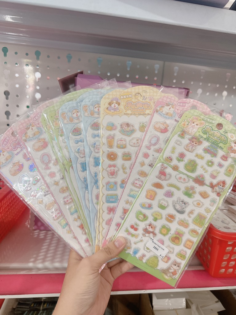 Set Sticker Hoạt Hình  RCSTK2855