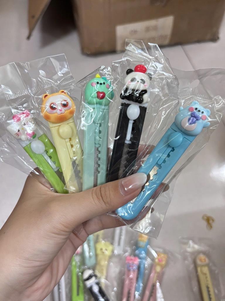 Set 10 Dao Rọc Giấy Hoạt Hình RCRG2880