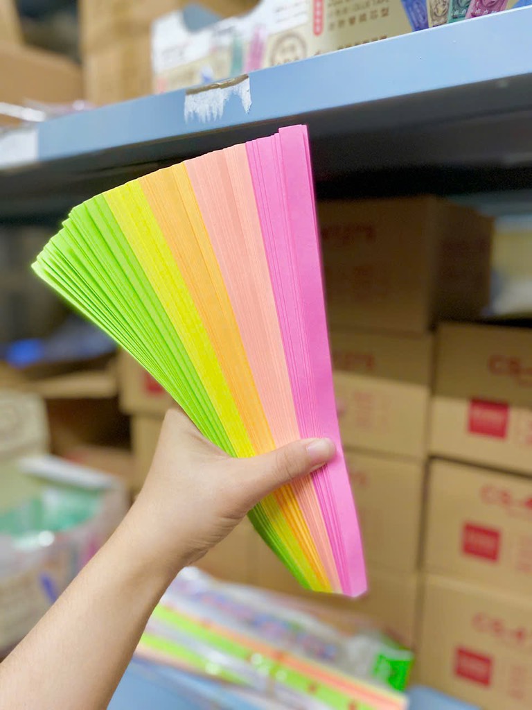 Giấy Gấp Sao 5 Màu RC503