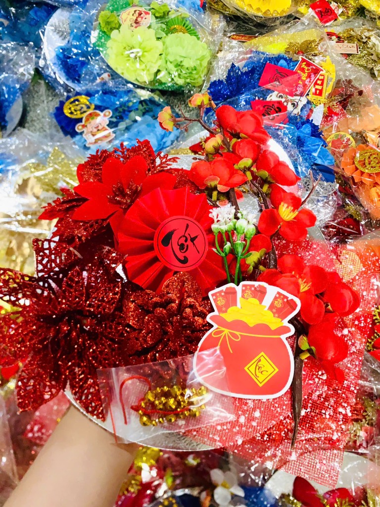 Phụ Kiện Làm Tháp Bánh Nước Tết