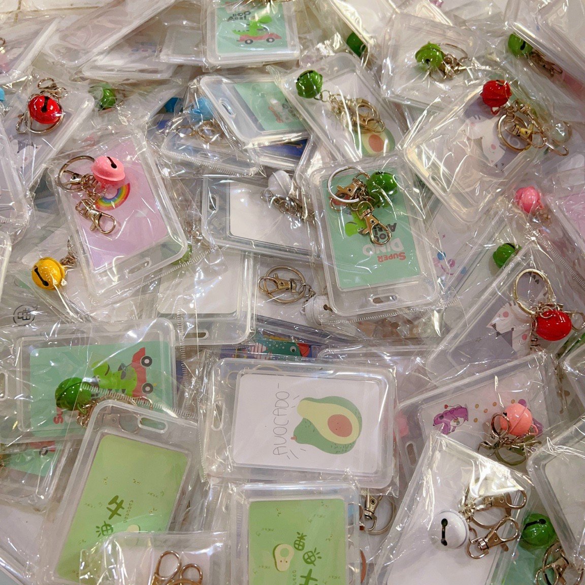 Thẻ Đeo Móc Khoá Có Chuông ND045