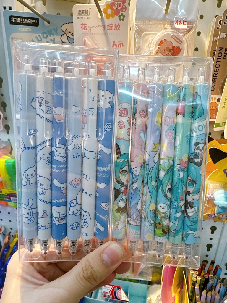 Hộp 6 Bút Bi Đen RC730