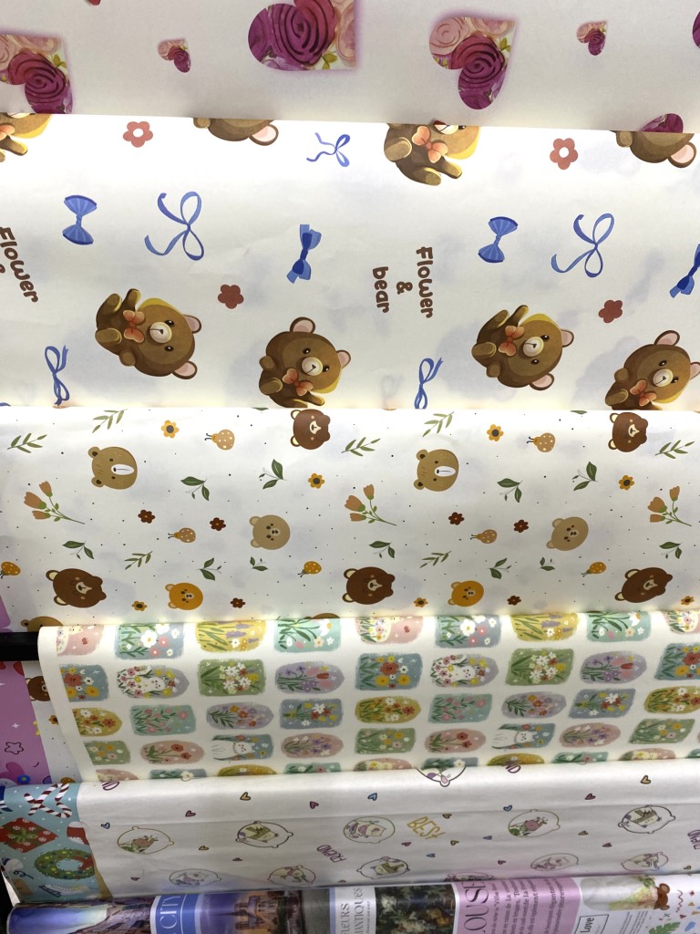 Set 10 Giấy Gói Qùa Lụa ND01765