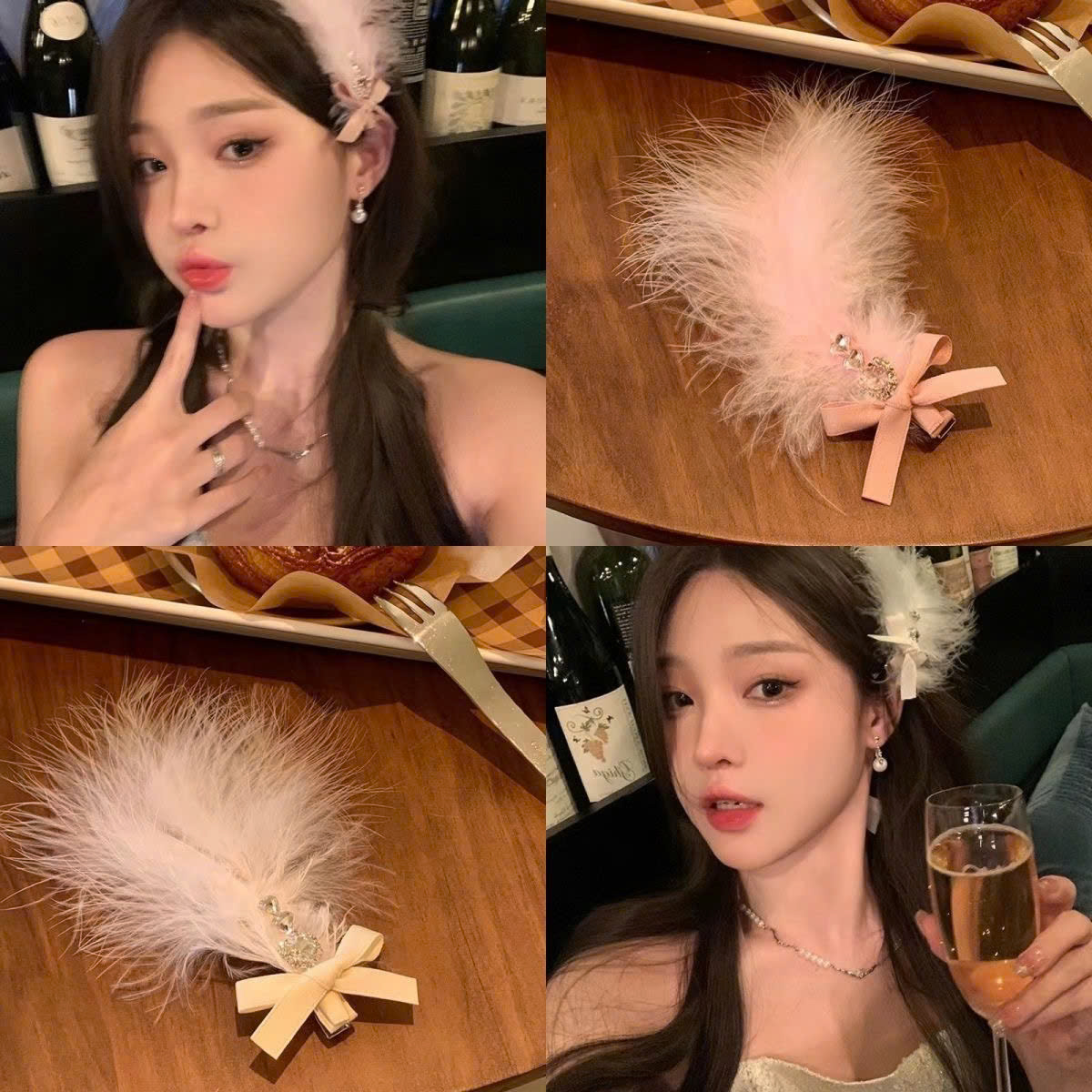 Kẹp Tóc Lông Vũ NT77