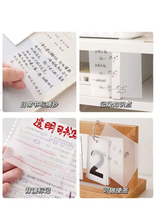 Giấy Note Trong Suốt RC03672