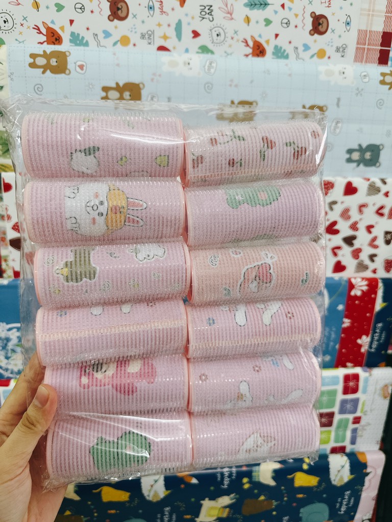 Set 12 Lô Dán Mái IN Hình ND072