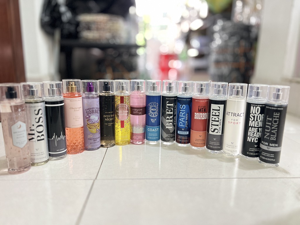 Body Mist Nội Địa Trung Chai 236ml