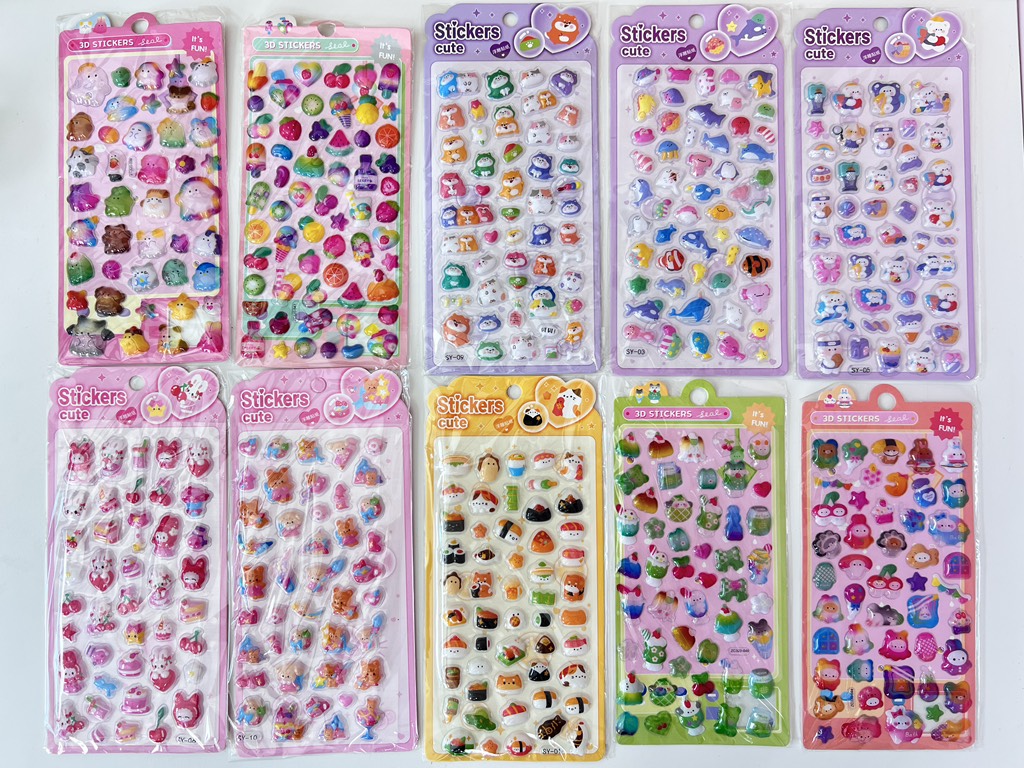 Set 10 Sticker RCSTK123