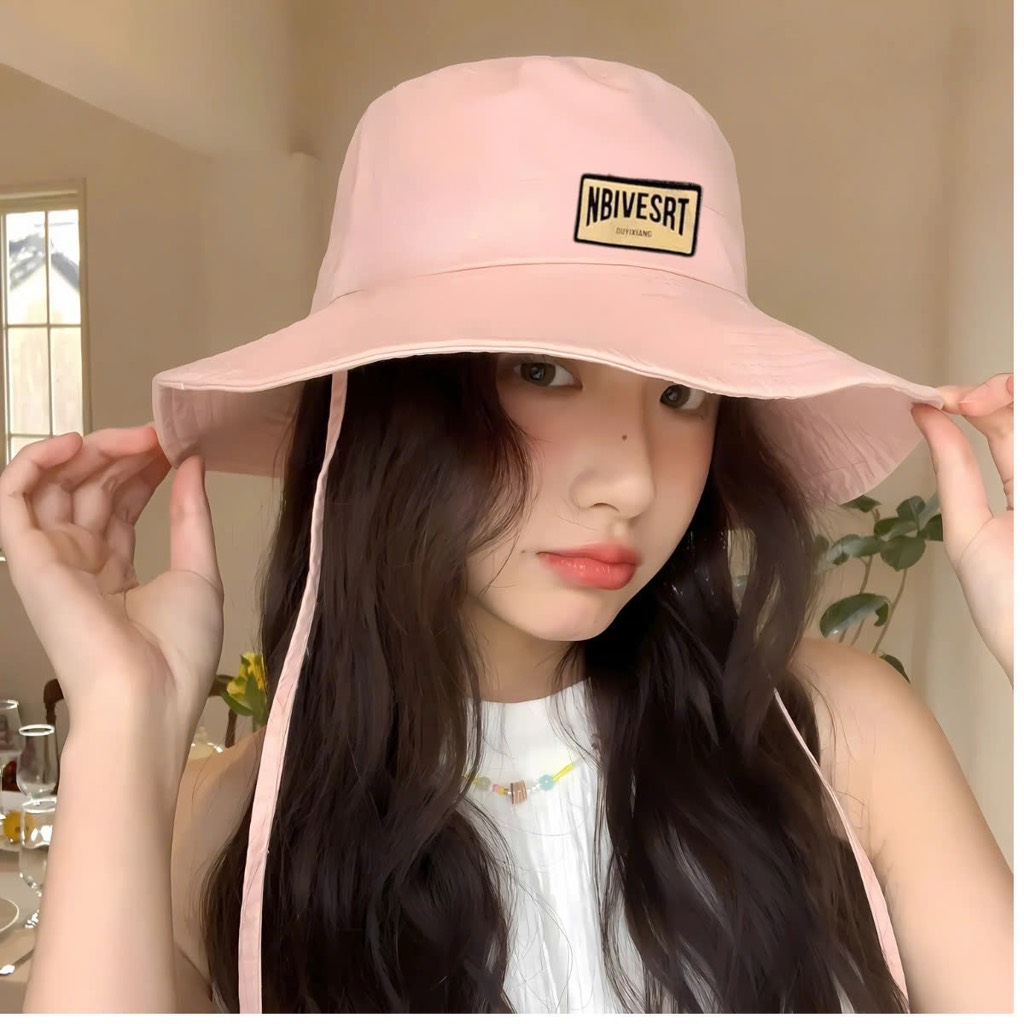 Nón Vành Rộng Thêu N1